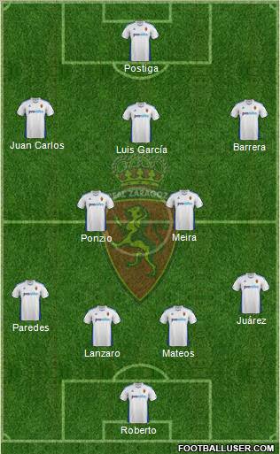 R. Zaragoza S.A.D. Formation 2011