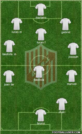 9 de Julio Formation 2011