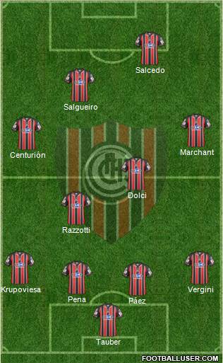 Chacarita Juniors Formation 2011