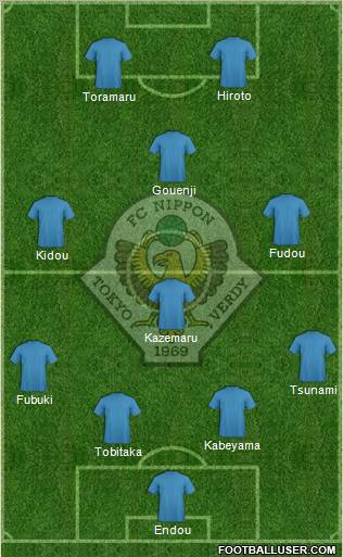 Tokyo Verdy Formation 2011