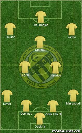 Union Sportive Madinet El-Harrach Formation 2011