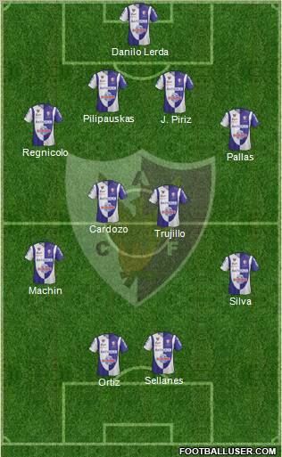 Centro Atlético Fénix Formation 2011