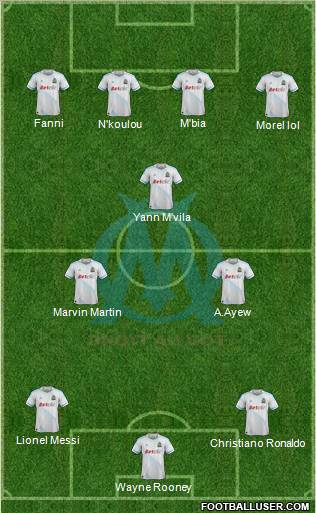 Olympique de Marseille Formation 2011
