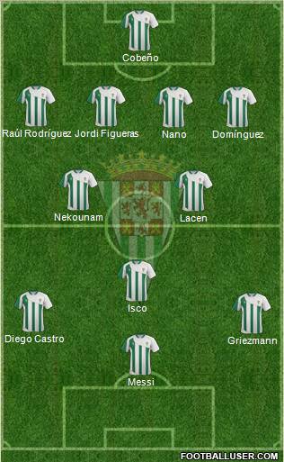 Córdoba C.F., S.A.D. Formation 2011