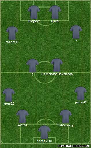 World Cup 2010 Team Formation 2011