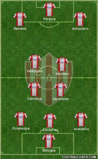 Unión de Santa Fe Formation 2011