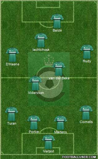KSV Cercle Brugge Formation 2011