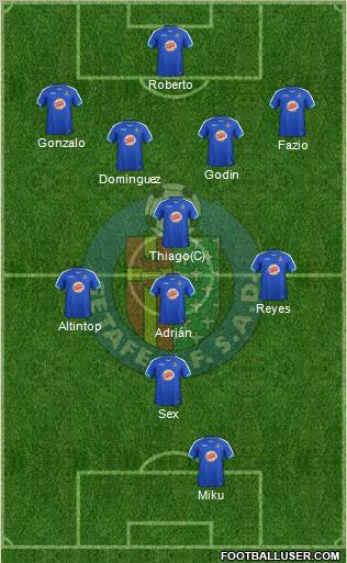 Getafe C.F., S.A.D. Formation 2011