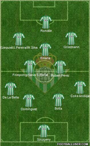Real Betis B., S.A.D. Formation 2011