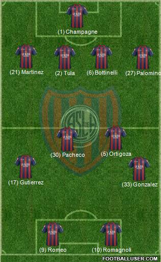 San Lorenzo de Almagro Formation 2011