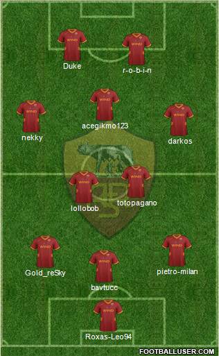 AS Roma Formation 2011