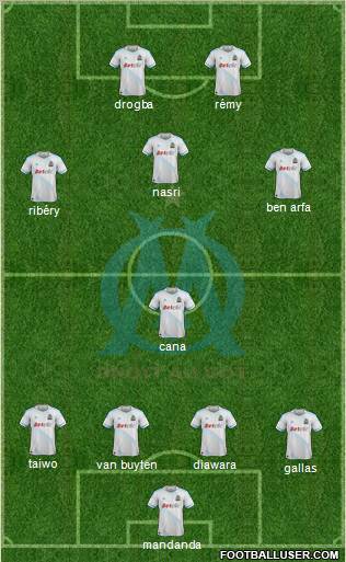 Olympique de Marseille Formation 2011