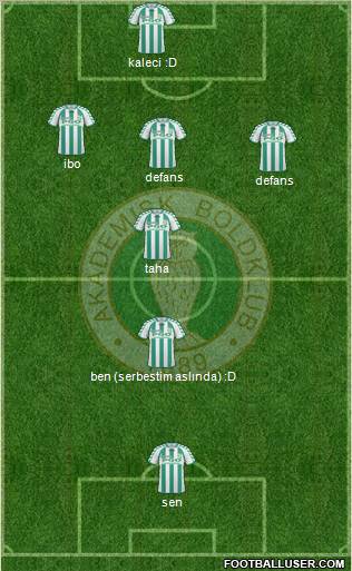 Akademisk Boldklub Formation 2011