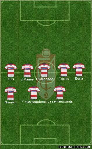 Granada C.F. Formation 2011