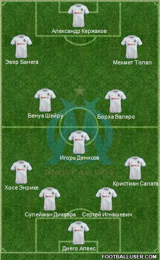 Olympique de Marseille Formation 2011
