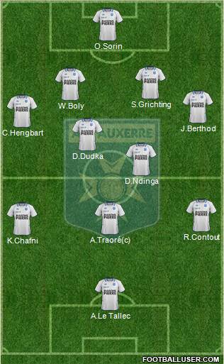 A.J. Auxerre Formation 2011