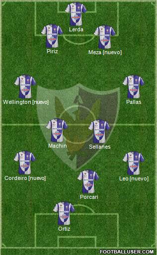 Centro Atlético Fénix Formation 2011