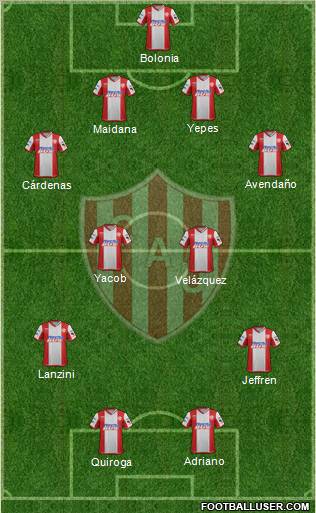 Unión de Santa Fe Formation 2011