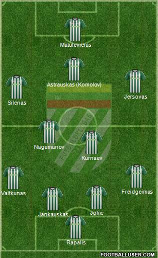 VFK Zalgiris Vilnius Formation 2011