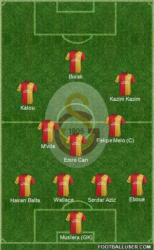 Galatasaray SK Formation 2011