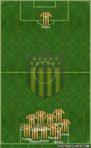 Club Atlético Peñarol Formation 2011