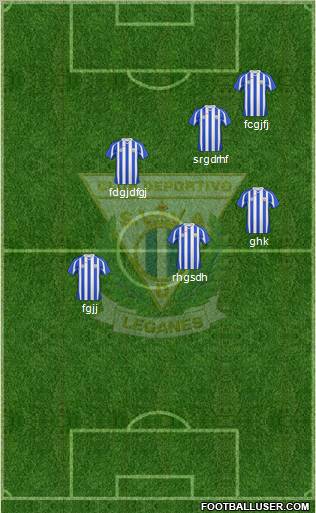 C.D. Leganés S.A.D. football formation