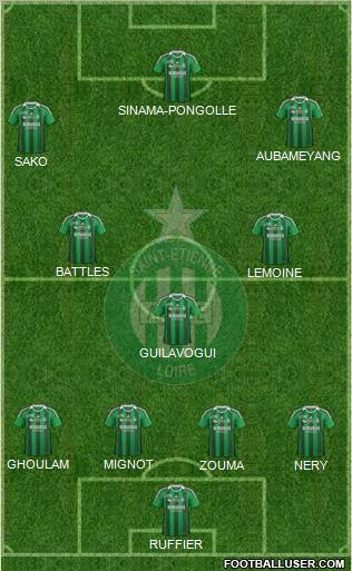 A.S. Saint-Etienne Formation 2011