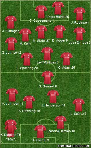 Liverpool Formation 2011