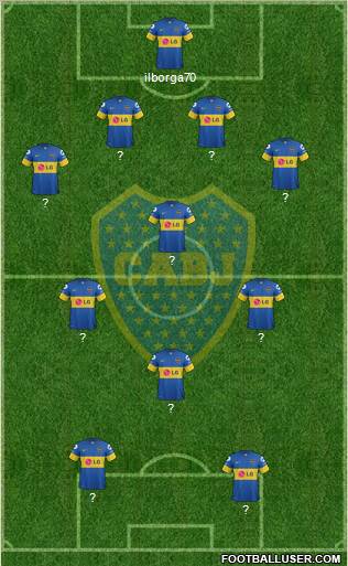 Boca Juniors Formation 2011