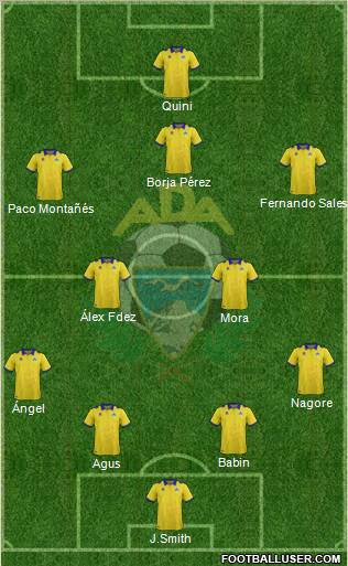 A.D. Alcorcón Formation 2011
