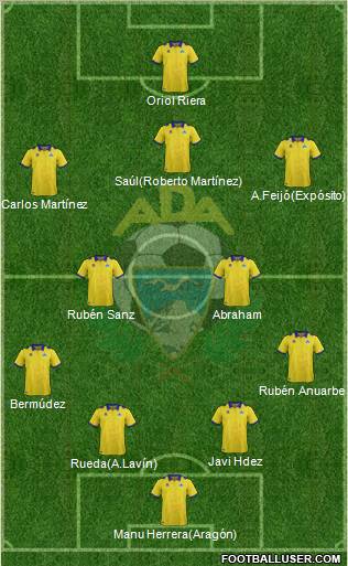 A.D. Alcorcón Formation 2011