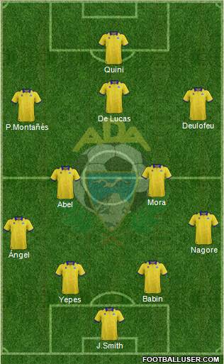 A.D. Alcorcón Formation 2011