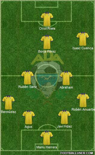A.D. Alcorcón Formation 2011