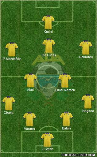 A.D. Alcorcón Formation 2011