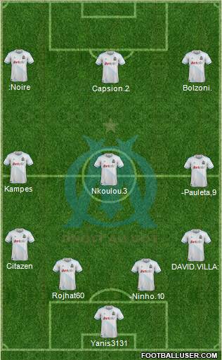 Olympique de Marseille Formation 2011