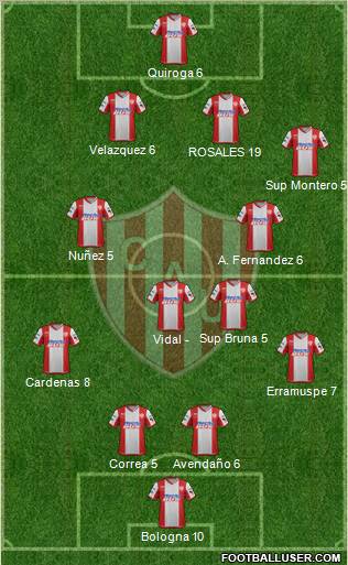 Unión de Santa Fe Formation 2011