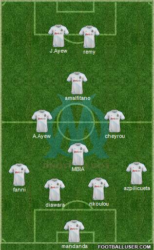 Olympique de Marseille Formation 2011
