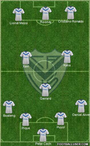Vélez Sarsfield Formation 2011