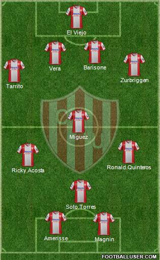 Unión de Santa Fe Formation 2011