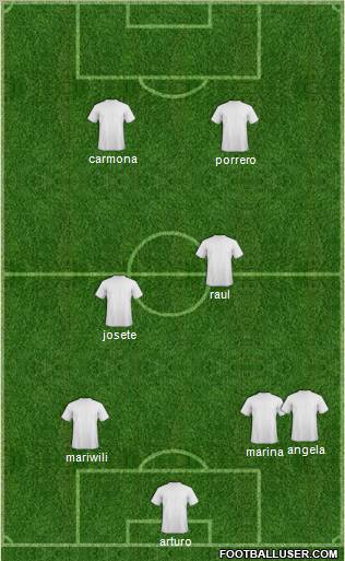 Pro Evolution Soccer Team Formation 2011