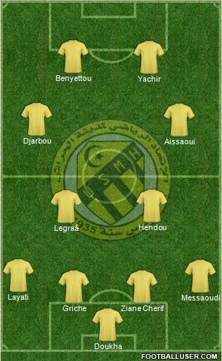 Union Sportive Madinet El-Harrach Formation 2011