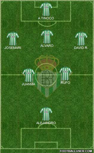 Real Betis B., S.A.D. Formation 2011
