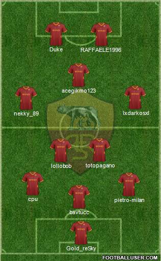 AS Roma Formation 2011