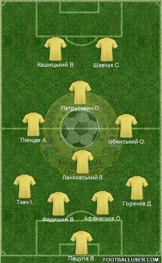 Nyva Ternopil Formation 2011