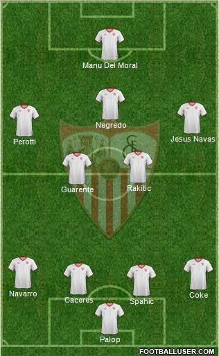 Sevilla F.C., S.A.D. Formation 2011