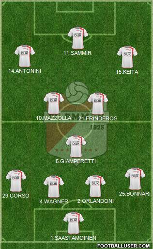 FC Emmen Formation 2011