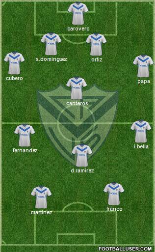 Vélez Sarsfield Formation 2011