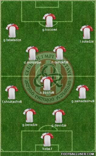 Olimpi Rustavi Formation 2011