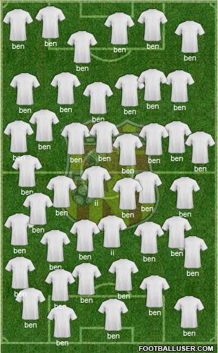 CD Bogotá FC Formation 2011