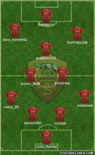 AS Roma Formation 2011